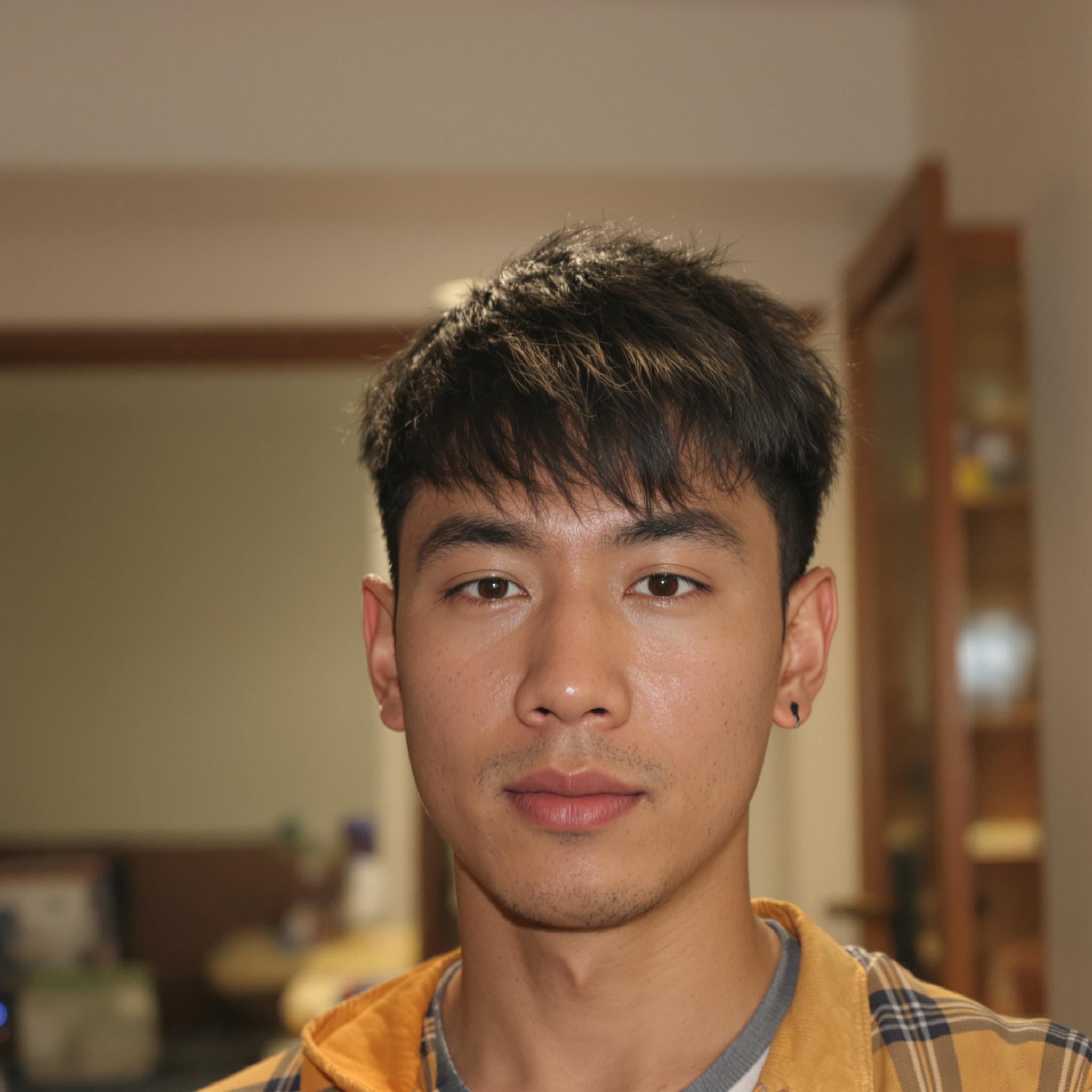 Original photo before AI portrait generation - Rough Sketch Style example